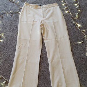 Boston Proper Cream Pants size 4